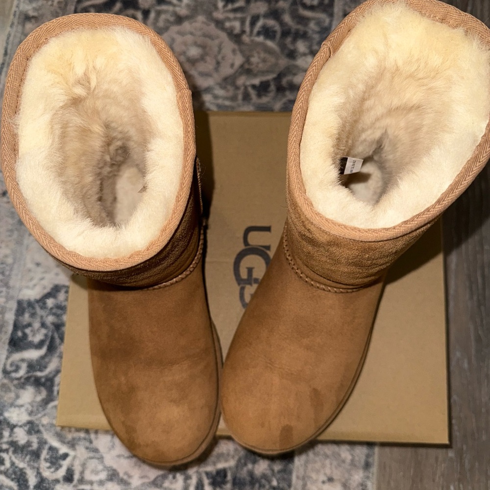 🩷Women’s Size 8 Classic UGG Short Boots Worn Twice - Picture 2 of 8